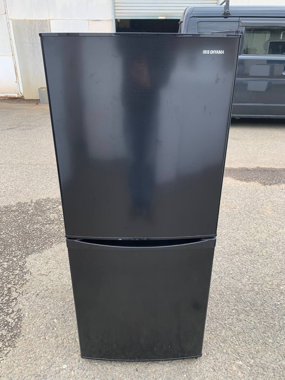 アイリスオーヤマ ノンフロン冷凍冷蔵庫 IRSD-14A-B ショップ アイリス