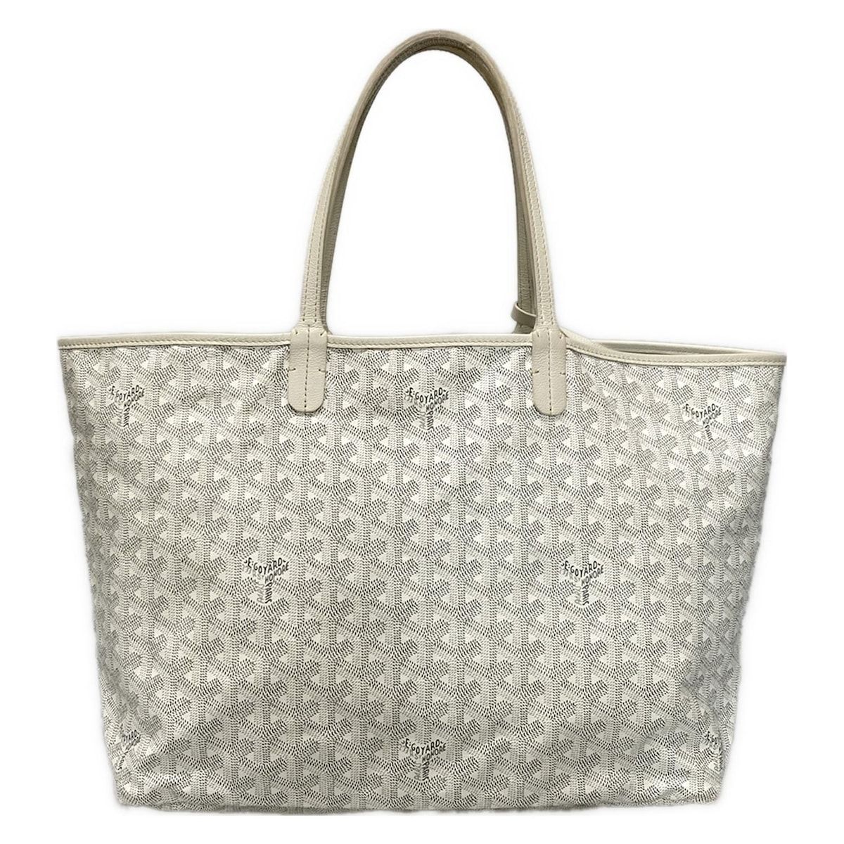 GOYARD ゴヤール サンルイ トートバッグ ポーチ付 ホワイト 大容量 楽天市場】ゴヤール トートバッグ サンルイ サンルイPM バッグ ポーチ