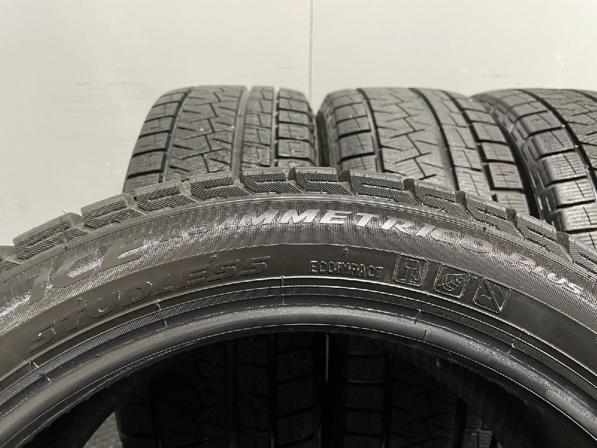 PIRELLI ICE ASIMMETRICO + 225/45R17 17インチ スタッドレス 4本 19年製 バリ溝 VW/ゴルフ/パサート audi/A3等　(MTX96)