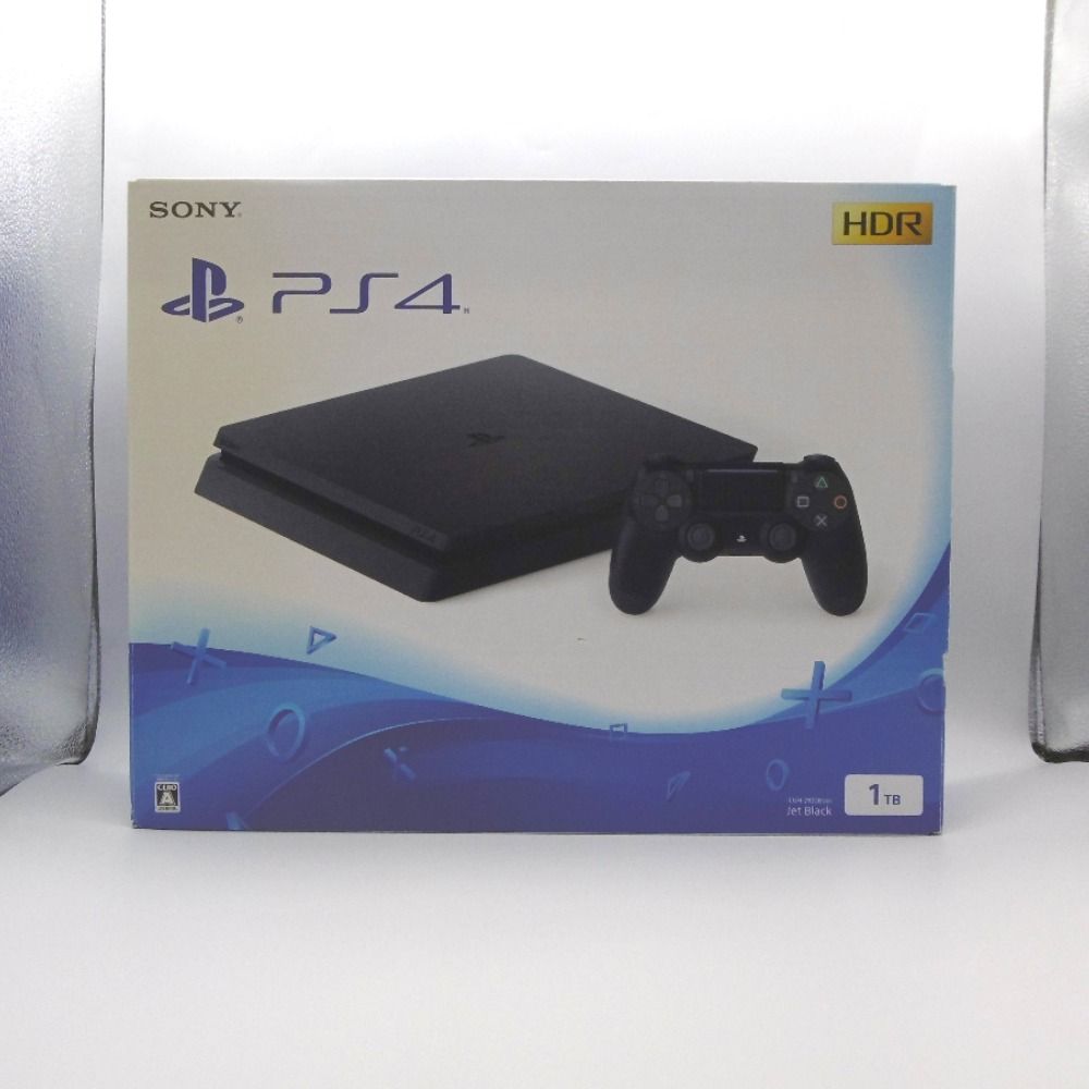 PlayStation 4 ジェット・ブラック 1TB CUH-2100BB01 PS4 動作品 