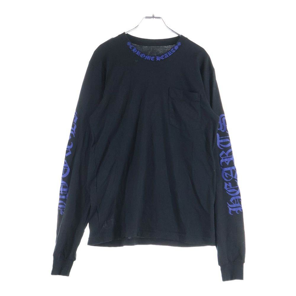 Chrome Hearts ネックロゴプリント ロングスリーブTシャツ CHROME HEARTS (クロムハーツ) Neck Logo L/S Tee ネックロゴ