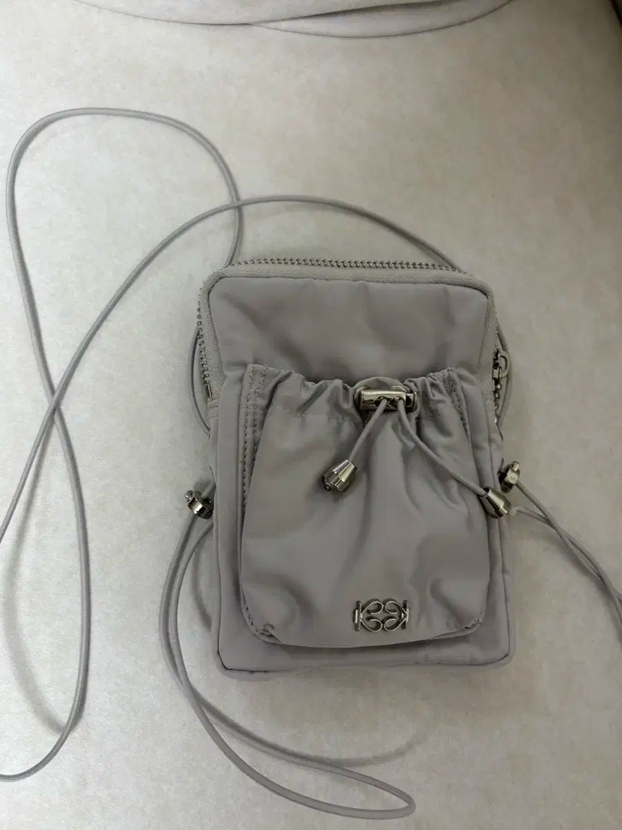 KIJUN 標準 シャーリング ミニバック シルバー