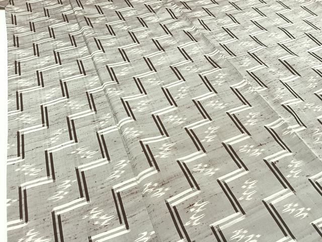 平和屋着物▽本場琉球絣 単衣 紬 正絹 逸品 AABC3171jh - メルカリ