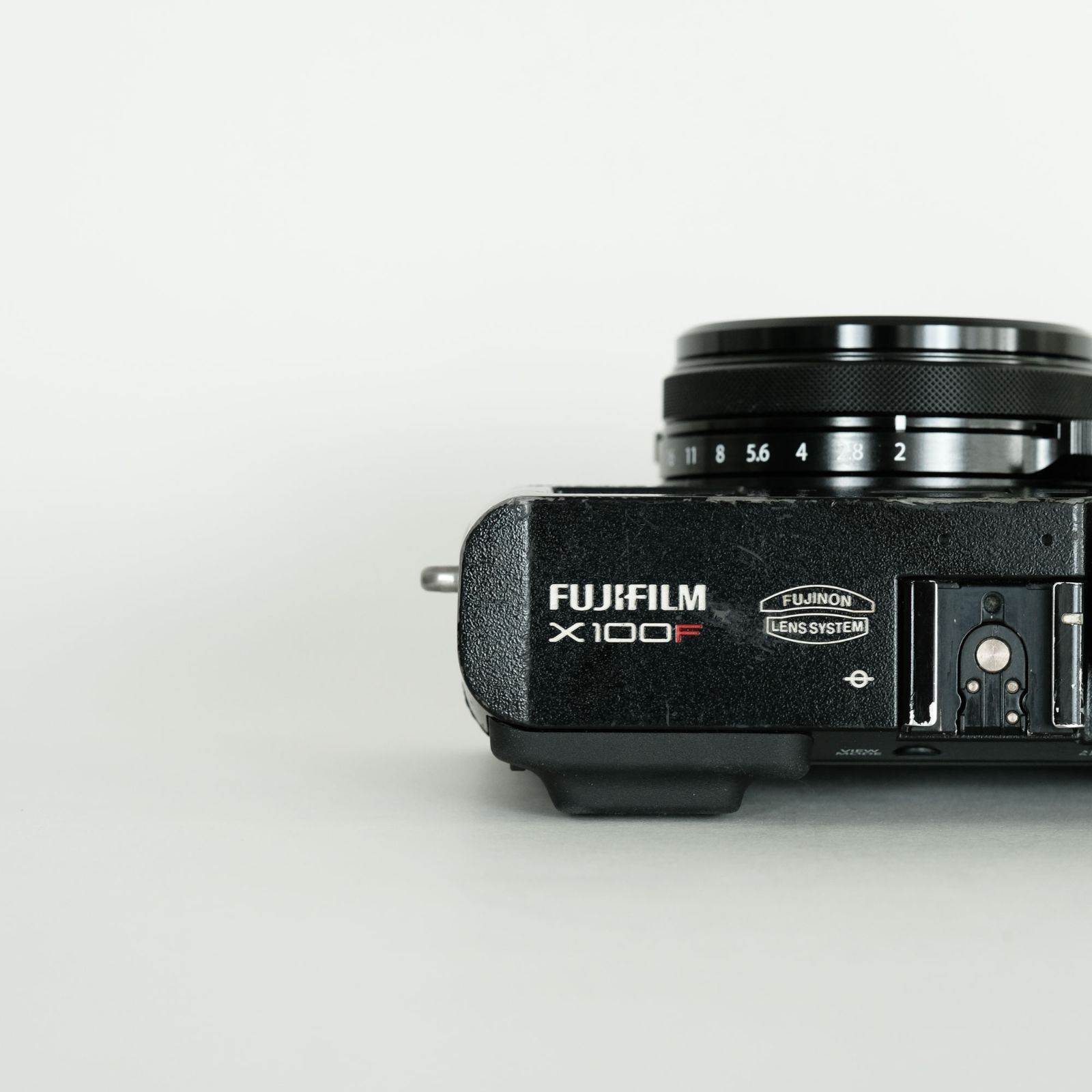 良品｜シャッター数100回｜外付けグリップ付] FUJIFILM X100F ブラック 