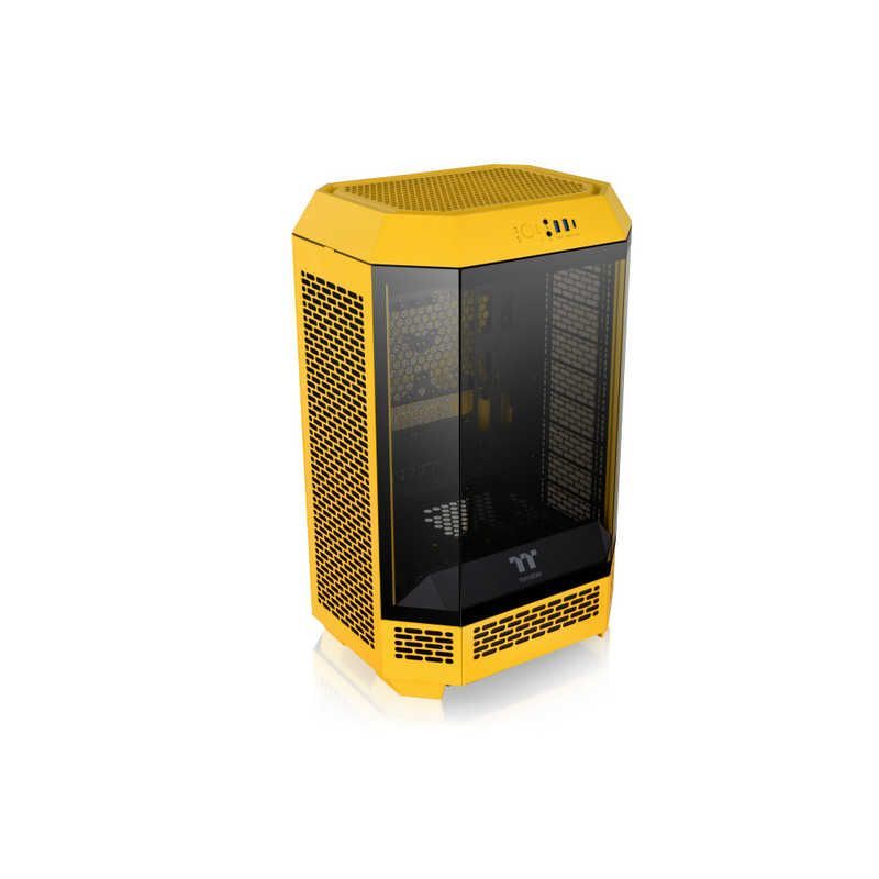 未開梱 THERMALTAKE The Tower 300 Bumblebee CA-1Y4-00S4WN-00 VETTDRUCK_DE