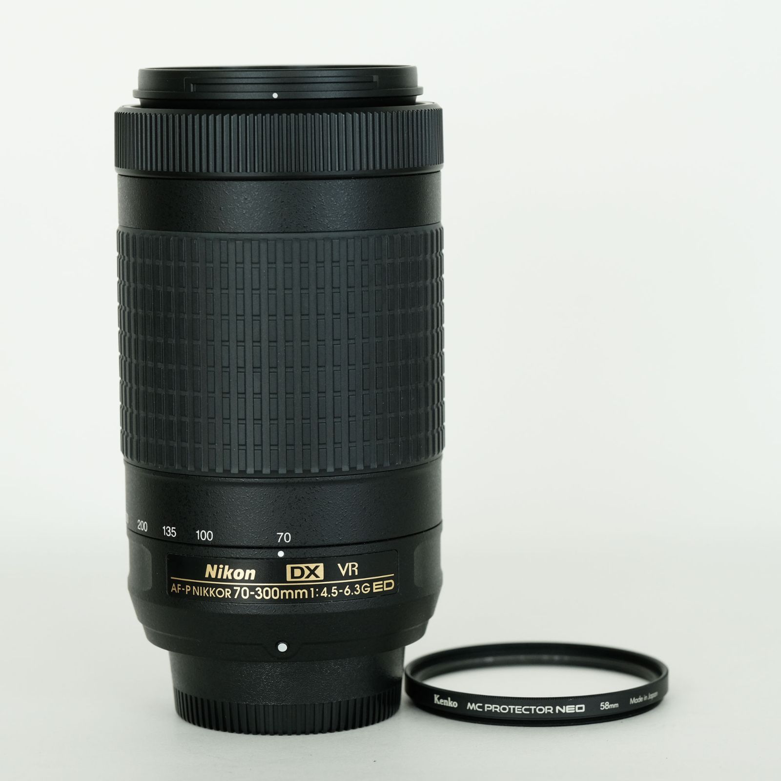 ｜フィルター付 Nikon AF-P DX NIKKOR 70-300mm f|4.5-6.3G ED VR | ニコンFマウント