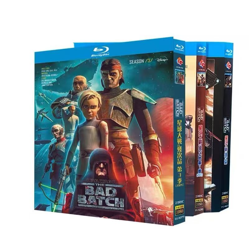 スター・ウォーズ：バッド・バッチ シーズン Part1&2&3] Blu-ray 