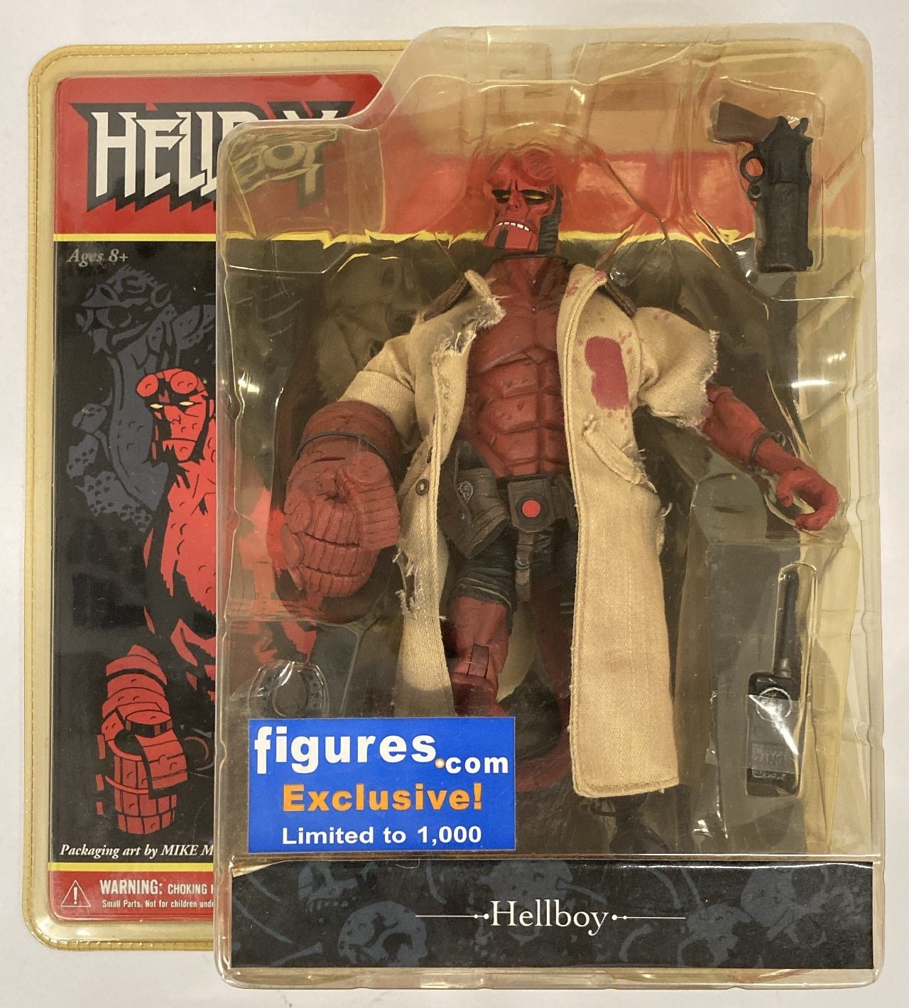 MEZCO ACTION FIGURES HELLBOY / FIGURES.COM EXCLUSIVE! 7インチ
