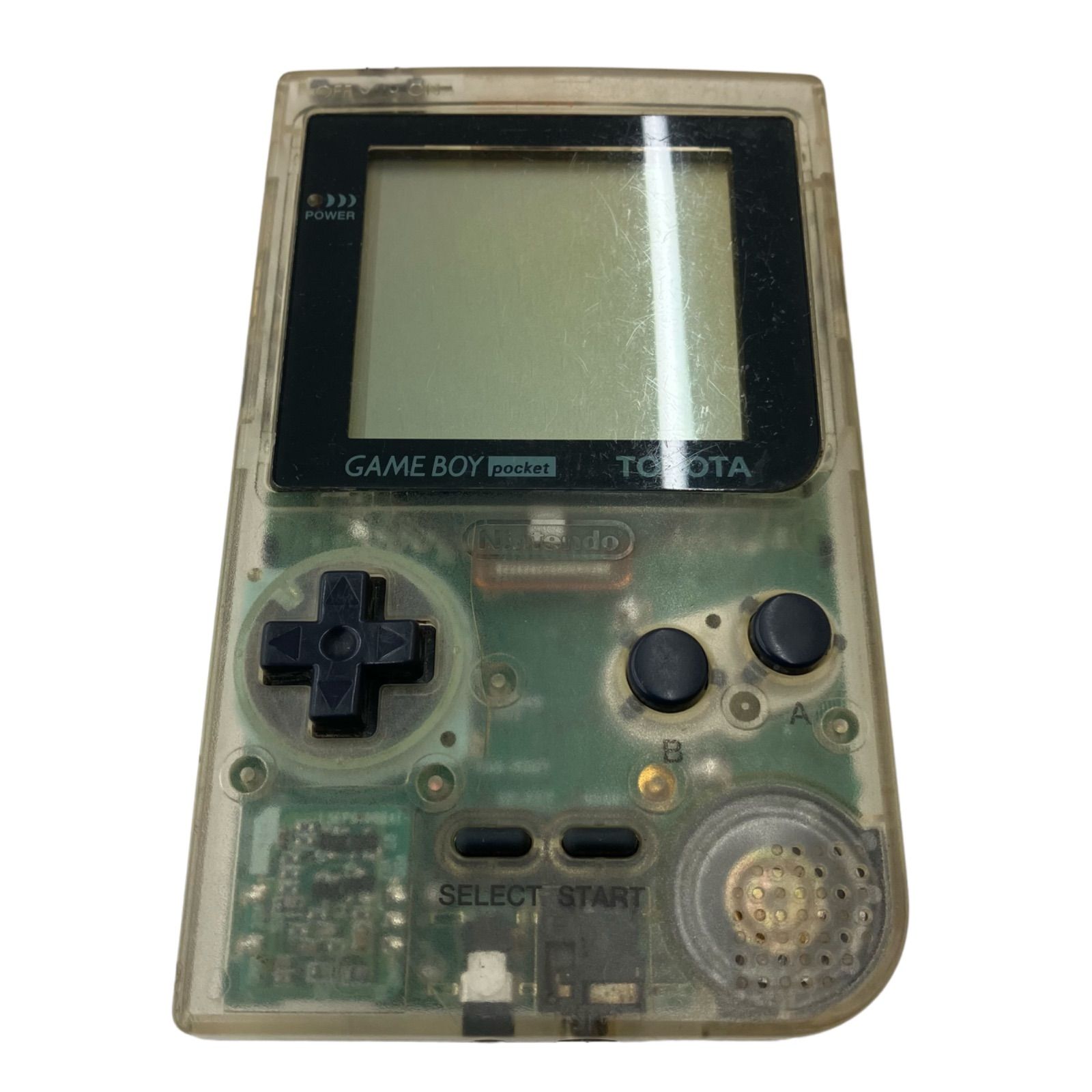 186000 GAME BOY POCKET TOYOTA 通電確認済/限定版/バッテリー