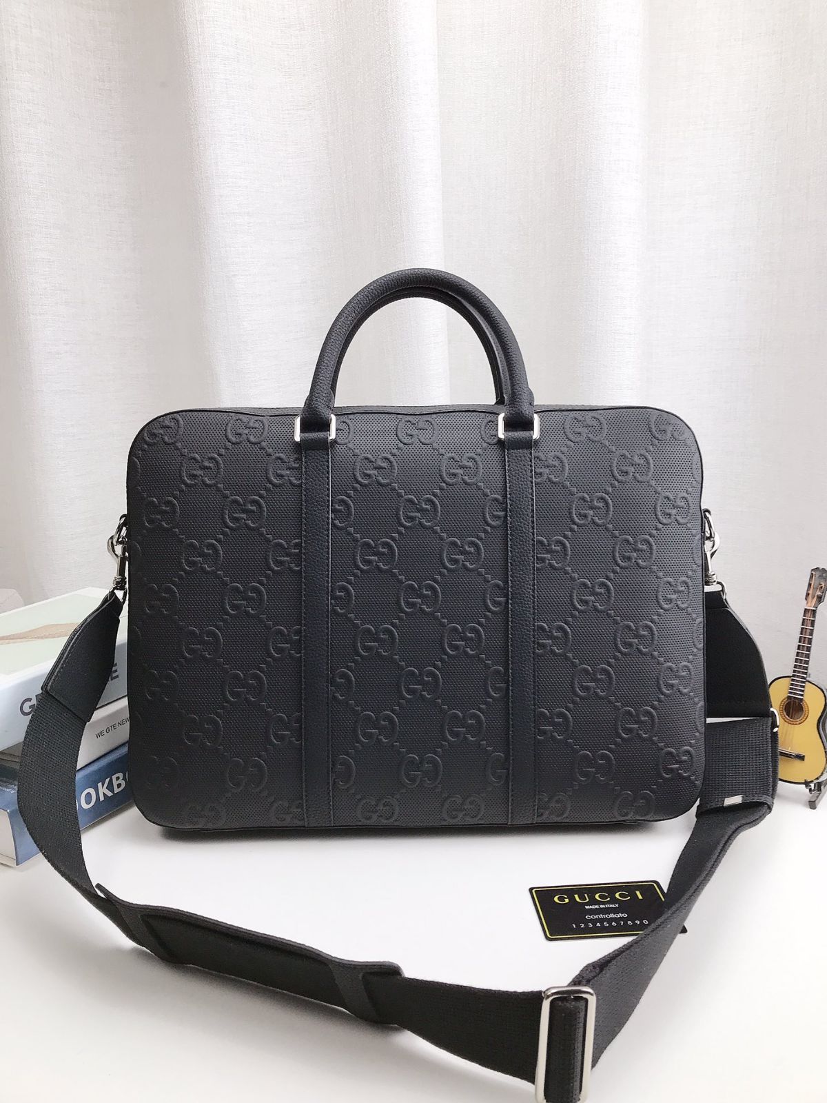 [未使用] GUCCI GG エンボス ブリーフケース GUCCI - グッチ GUCCI ブリーフケース ビジネスバッグ