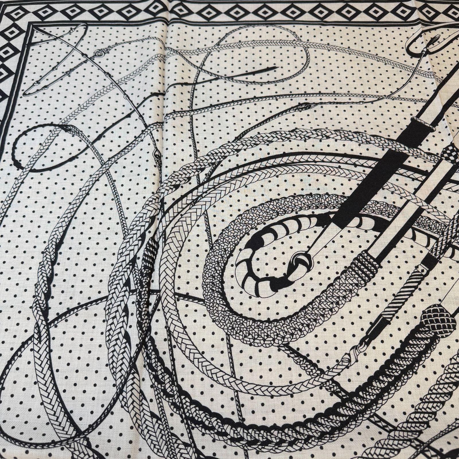 Aquariusさまの エルメス カレジェアン 鞭とグリップナチュラル