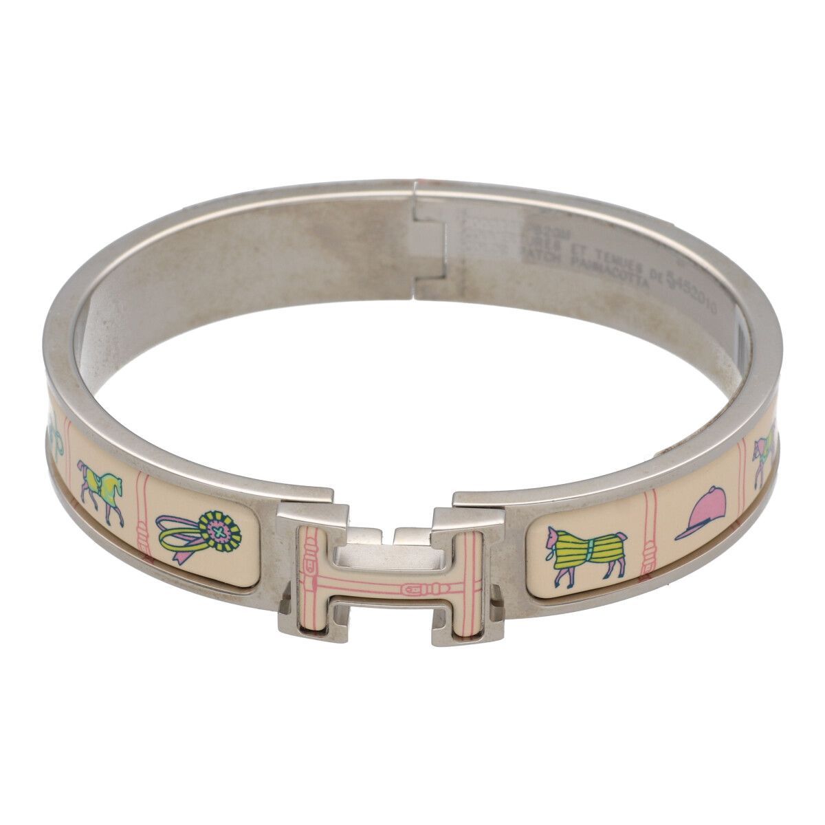 HERMES エルメス ブレスレット ブレスレット クリッククラック エルメス クリッククラックPM PATCH PANNACOTTA ブレスレット 23027414 LI
