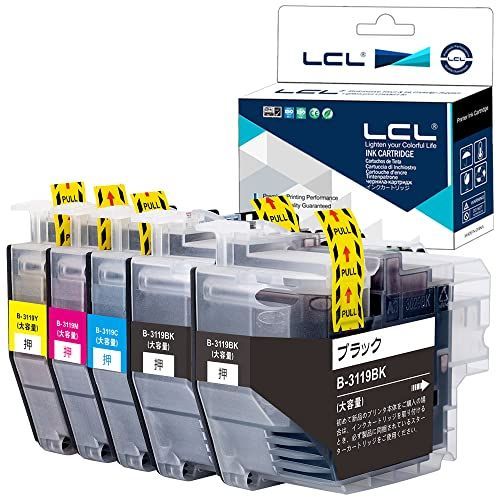 大容量 LCL Brother用 ブラザー用 LC3119-4PK +LC3119BK LC3119