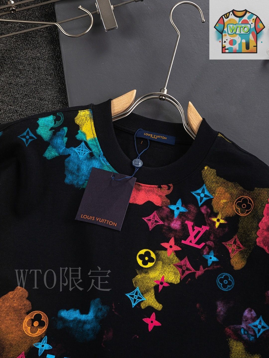今日特価】Louis Vuitton 25SS Graffiti Print T-shirt-1 - メルカリ