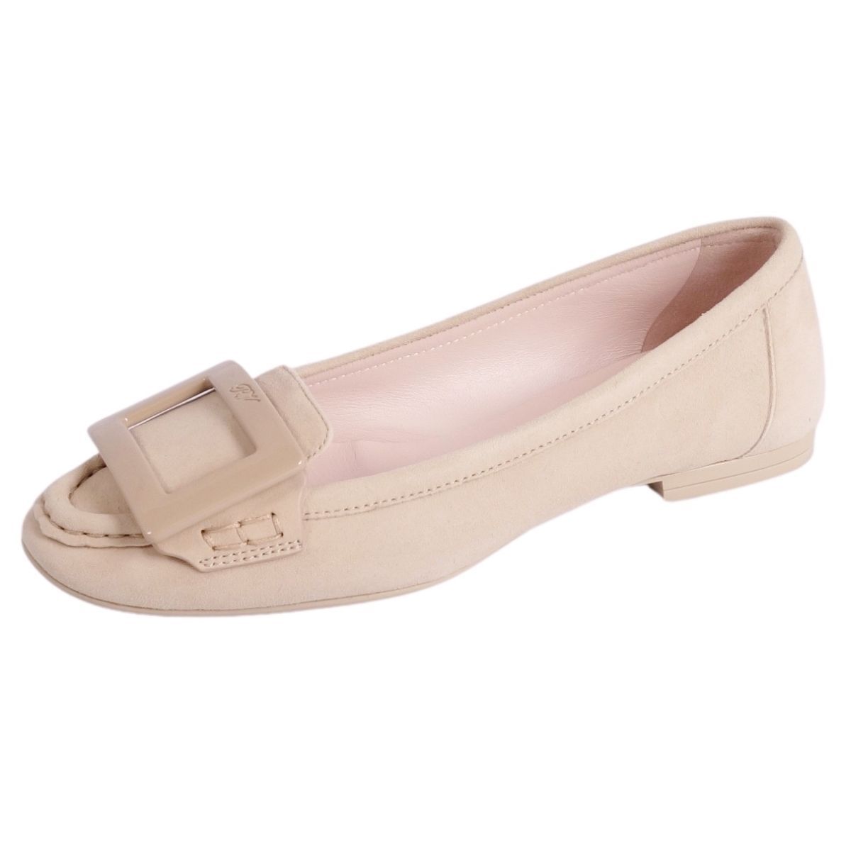 美品 ロジェヴィヴィエ Roger Vivier ローファー モカシン プレート 