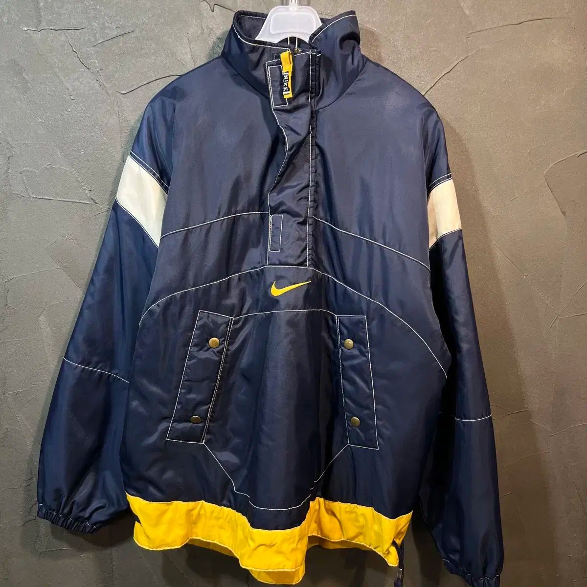 S NIKE ナイキ ヴィンテージ スクール ビックロゴ アノラック