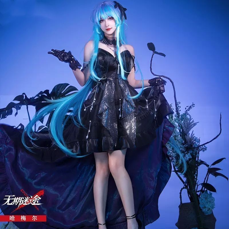 無期迷途 ハメル ドレスコスチューム フルセット ハッピーズーコラボ ゲーム二次元 高品質 イベント用