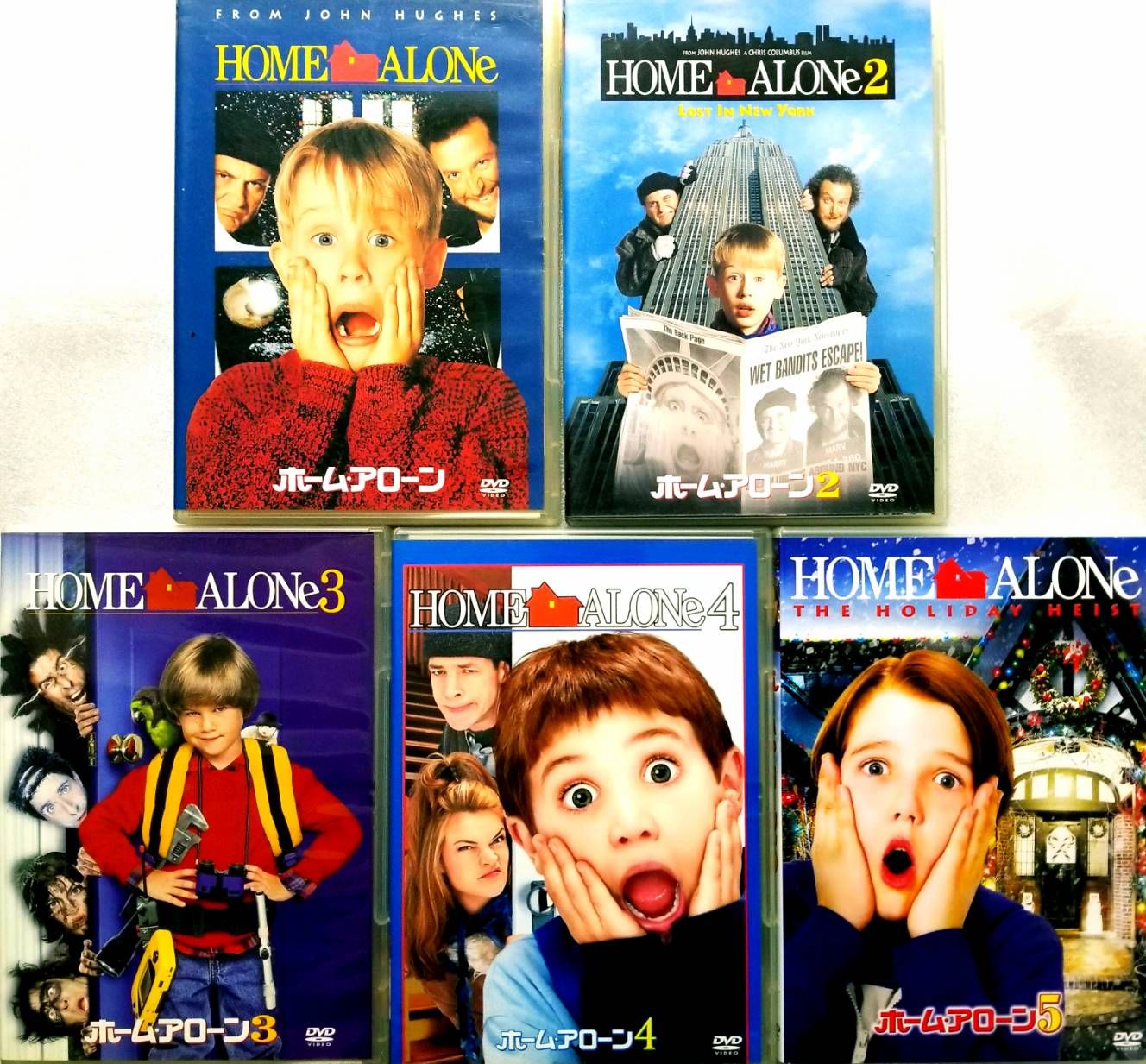 DVD　メルカリ　ホーム・アローン　5作品セット