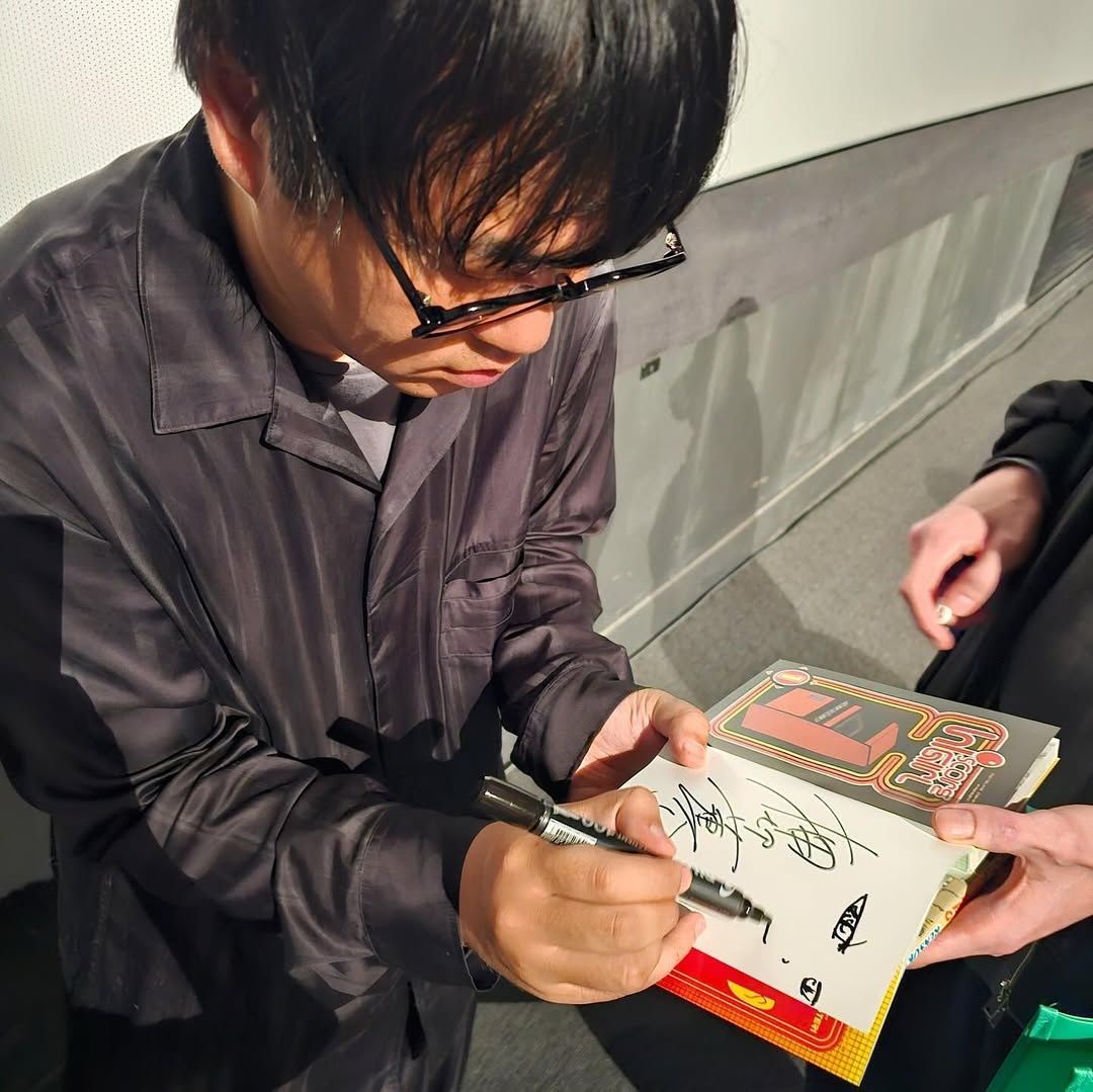 押切蓮介 直筆サイン＆イラスト「ハイスコアガール」韓国版マンガ本  