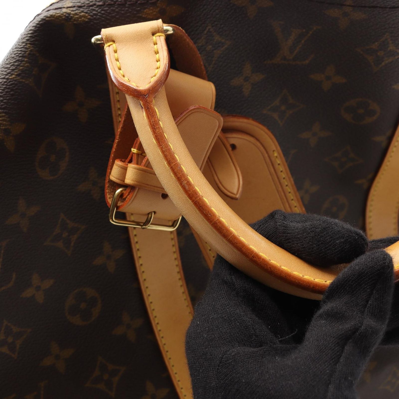 【鑑定済】 ルイヴィトン バンドリエール60 モノグラム ボストンバック LOUIS VUITTON - 本物 ルイヴィトン LOUIS VUITTON LV キーポル
