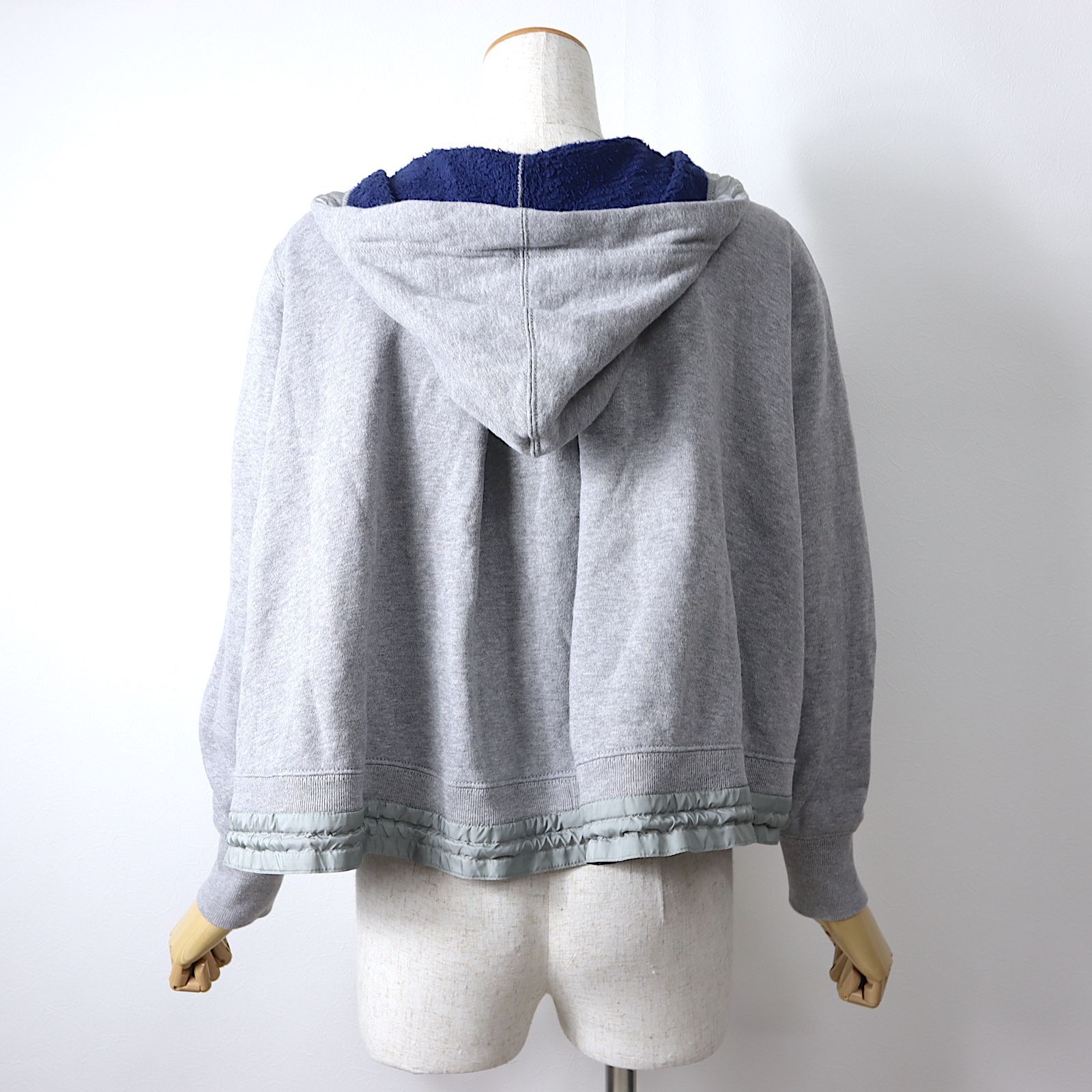 sacai luck サカイラック ドルマンジップパーカー 2 楽天市場】サカイラック sacai luck ジップアップパーカー 2