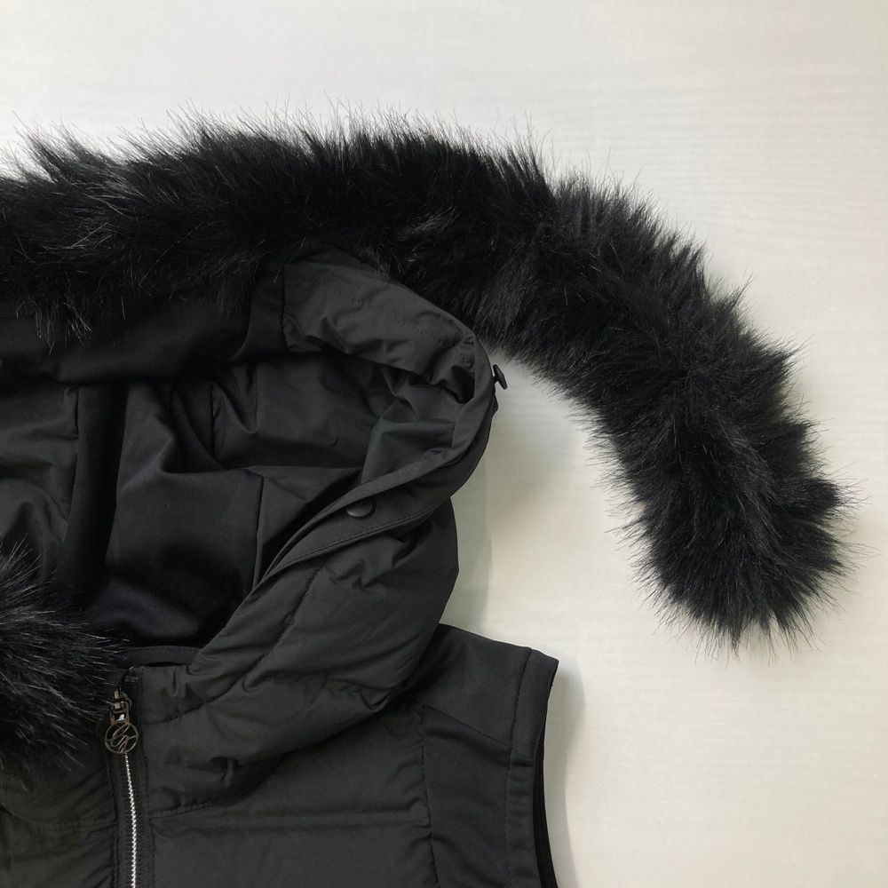 ファー取外し ブラック系