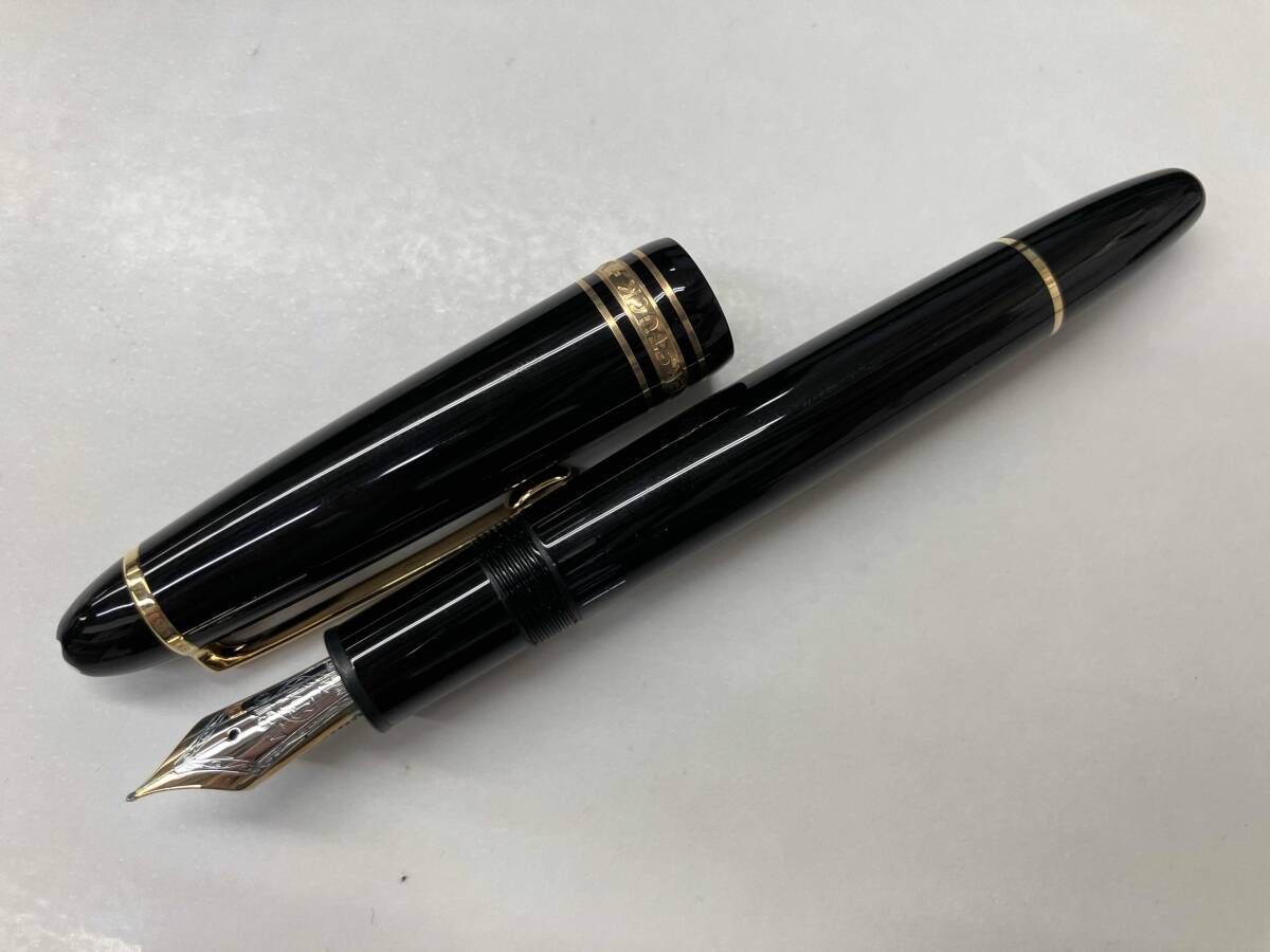 MONT BLANC モンブラン マイスターシュテュック 万年筆 14K 箱 インク付き 文房具