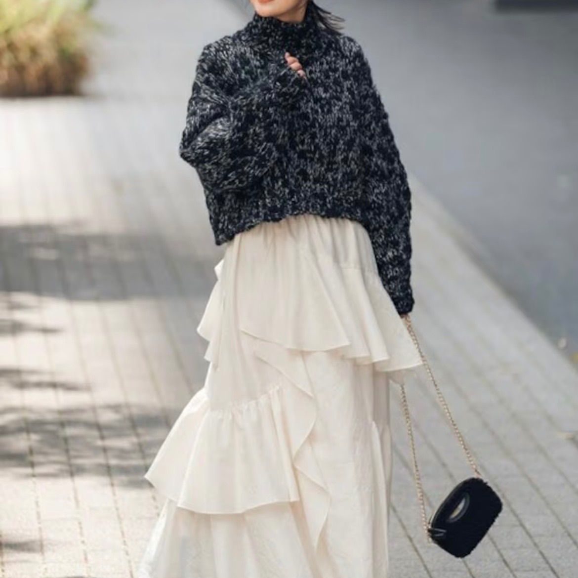 美品 PELLICO ANELLI REVERSE PICO CURLY BAG 2way - メルカリ