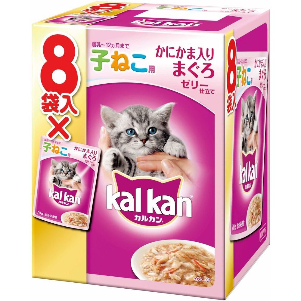 猫用品 （まとめ買い）マース カルカン パウチ 12ヶ月までの子ねこ用