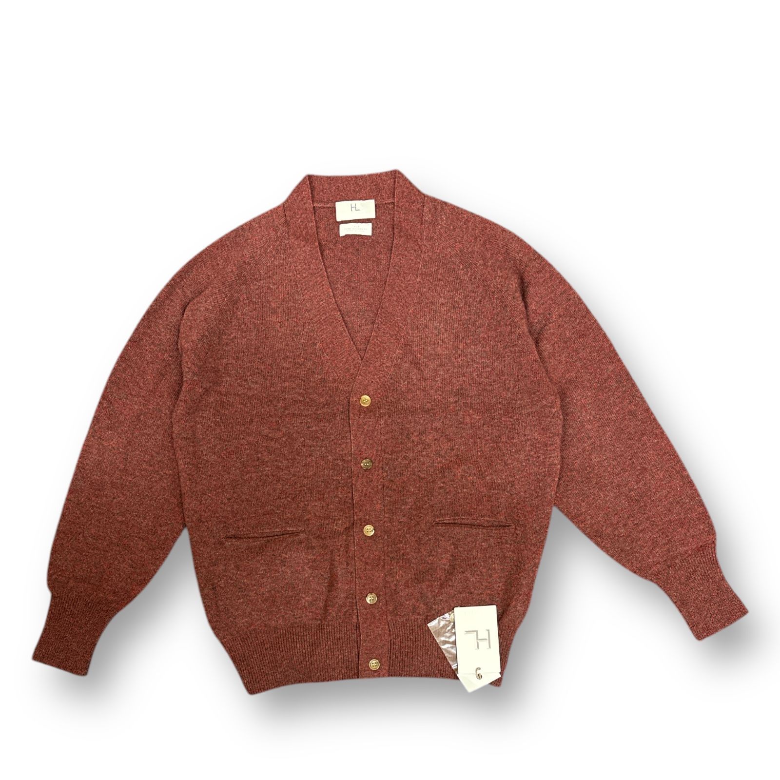 定価49500円 新品 HERILL 23AW Wholegarment Cardigan ウール 