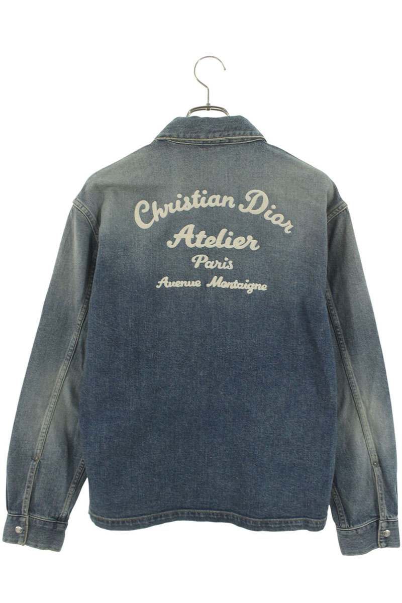 ディオール ディオール 313D487AY988 バックロゴジップアップデニム 