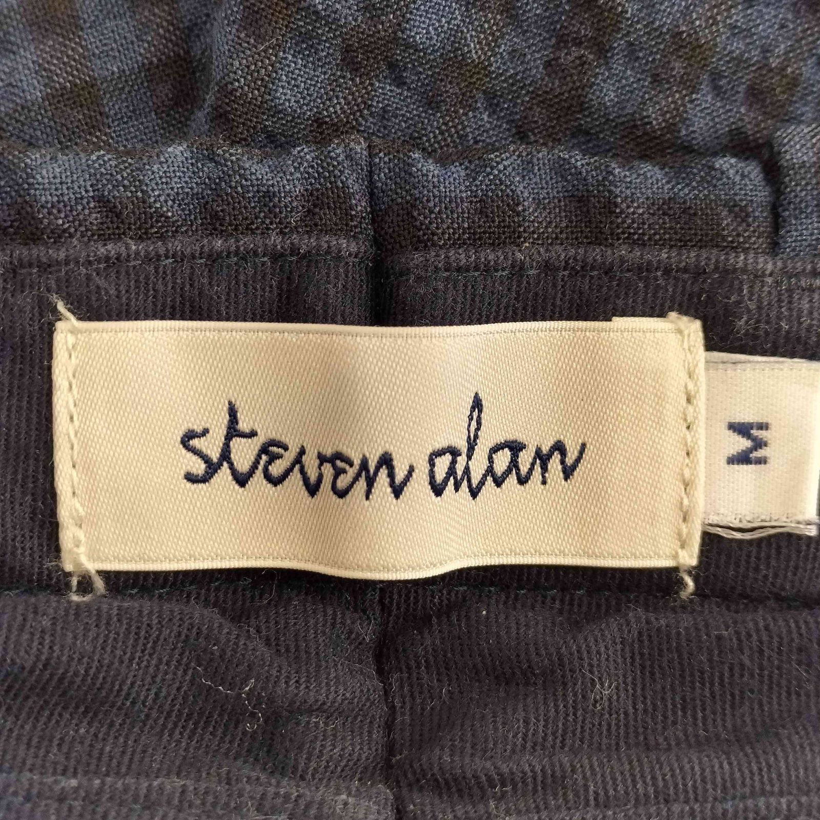 Steven Alan 21aw Lサイズ スティーブンアラン Steven Alan T/W SCR SUPER BAGGY TAPERED J