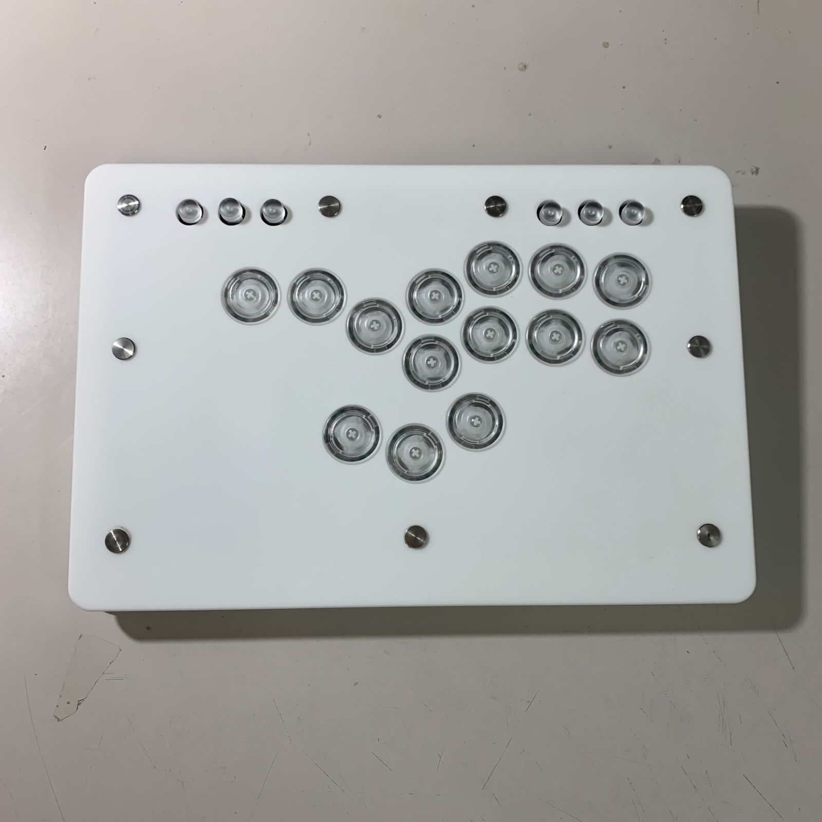 punk workshopタイプB PKB PC】MINI BOX レバーレスコントローラー (ボタンレイアウトB