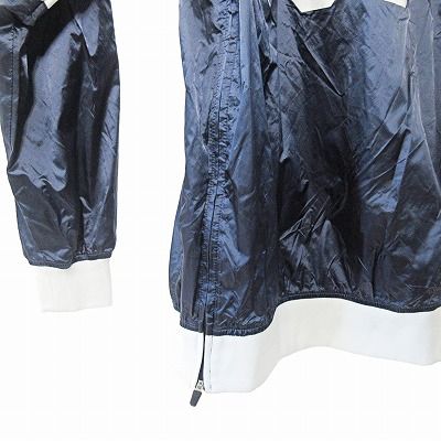 PEARLY GATES ナイロンジャケット プルオーバー プリントロゴ ゴルフ