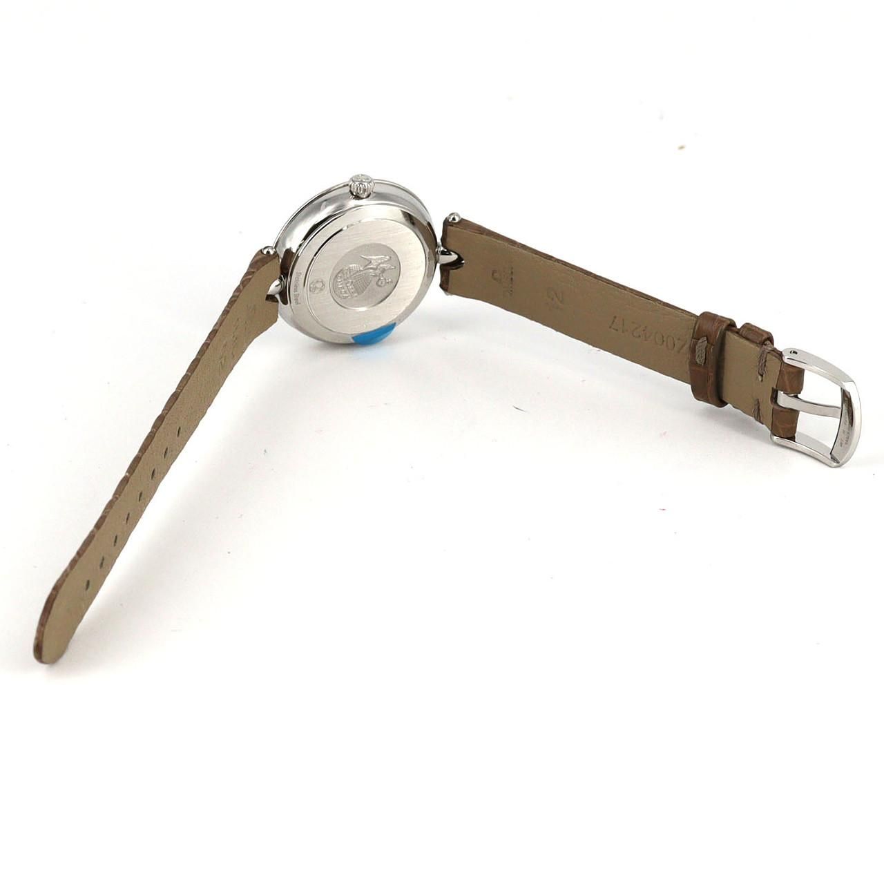 長持ち オメガ デ･ヴィル プレステージデュードロップ D･8P 424.18.27.60.52.001 SS クォーツ 存在感抜群！