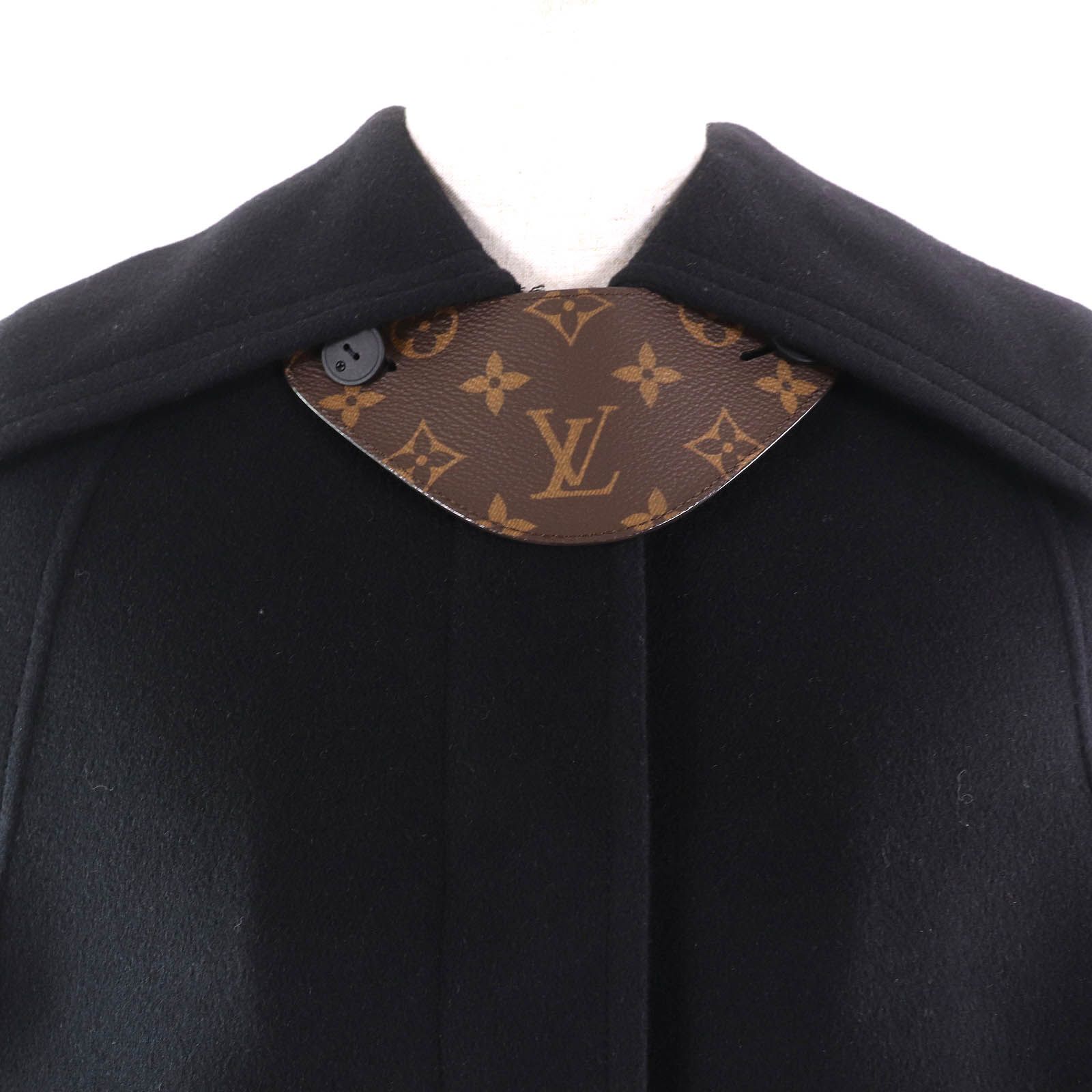 極美品△LOUIS VUITTON ルイヴィトン 2021年製 ウール シルク 裏