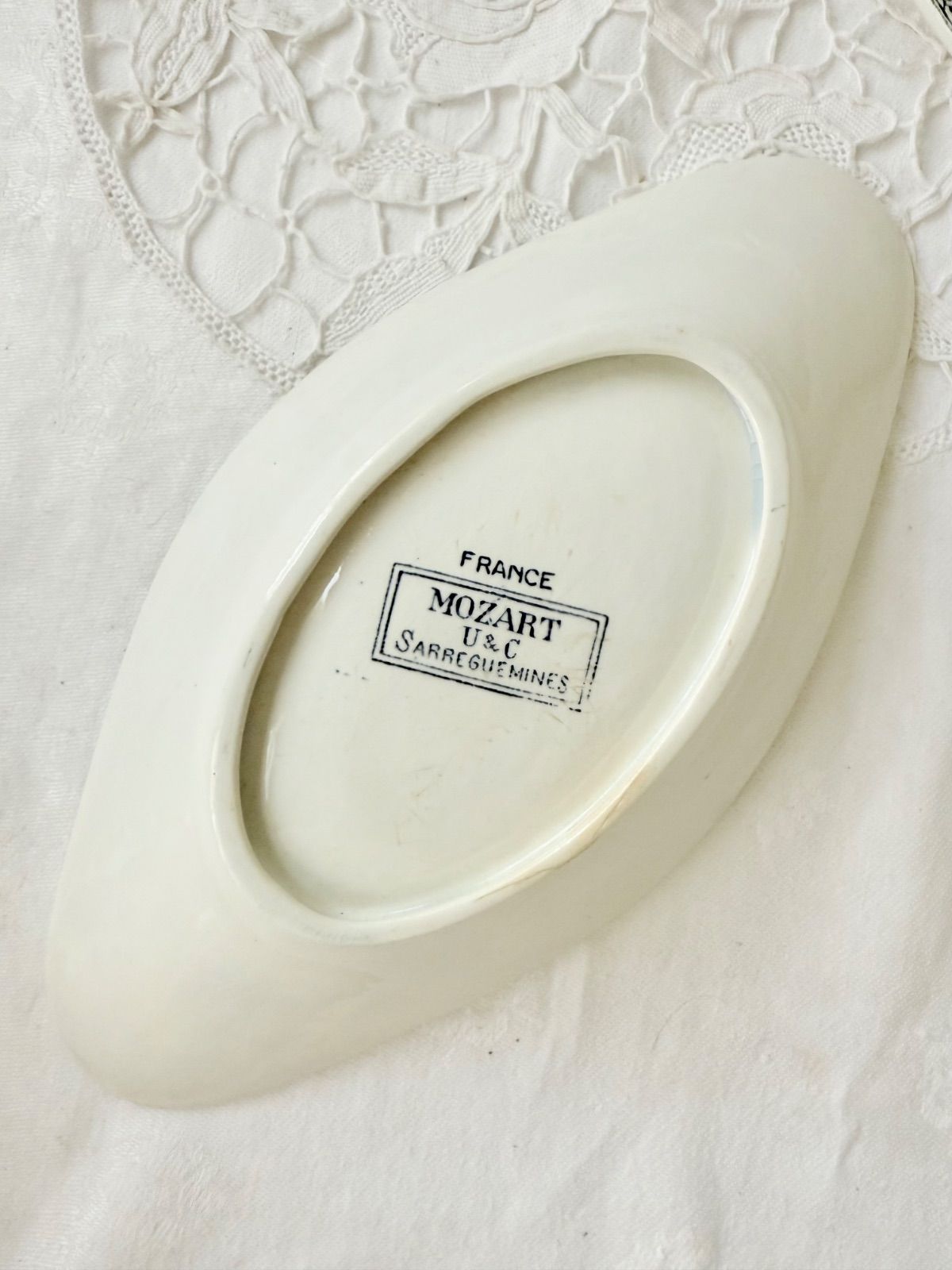 美品　サルグミンヌ　MOZART　ラヴィエ　フランスアンティーク Amazon.co.jp: フランス アンティーク サルグミンヌ窯