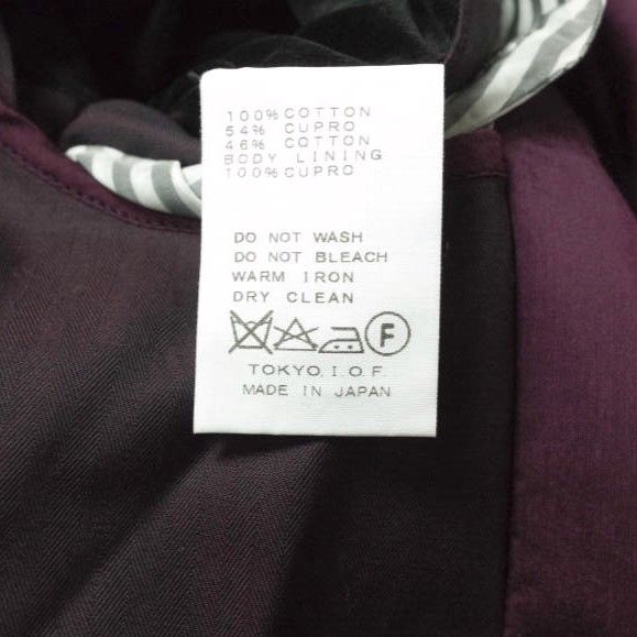The FRANKLIN TAILORED フランクリンテーラード 日本製 Tombi Coat 