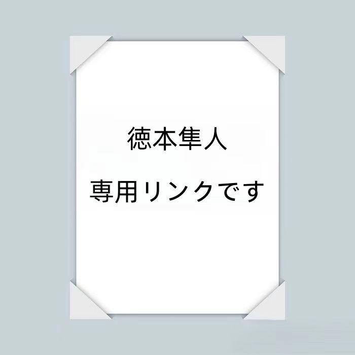 徳本隼人   専用リンクです