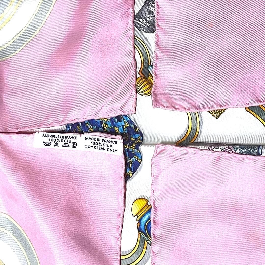 エルメス カレ90 Qu importe le flacon スカーフ タグ付き