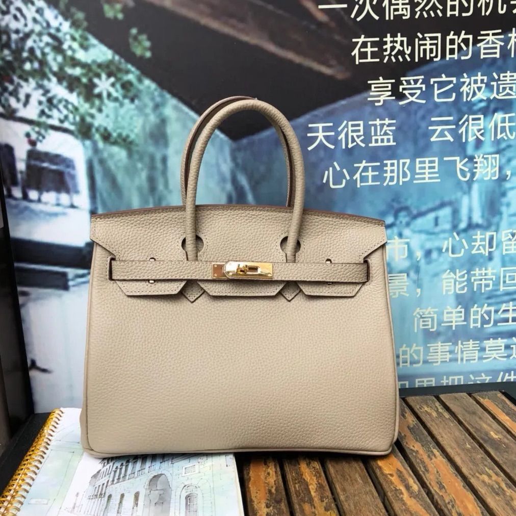 ハンドバッグ本革手縫い30センチ - メルカリ