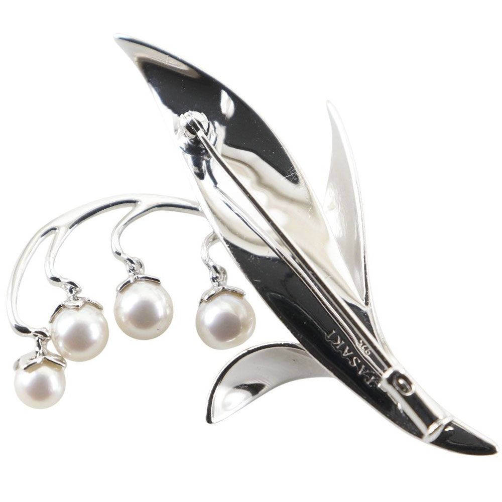 TASAKI】タサキ すずらん 真珠 シルバー925×パール レディース 7.4g