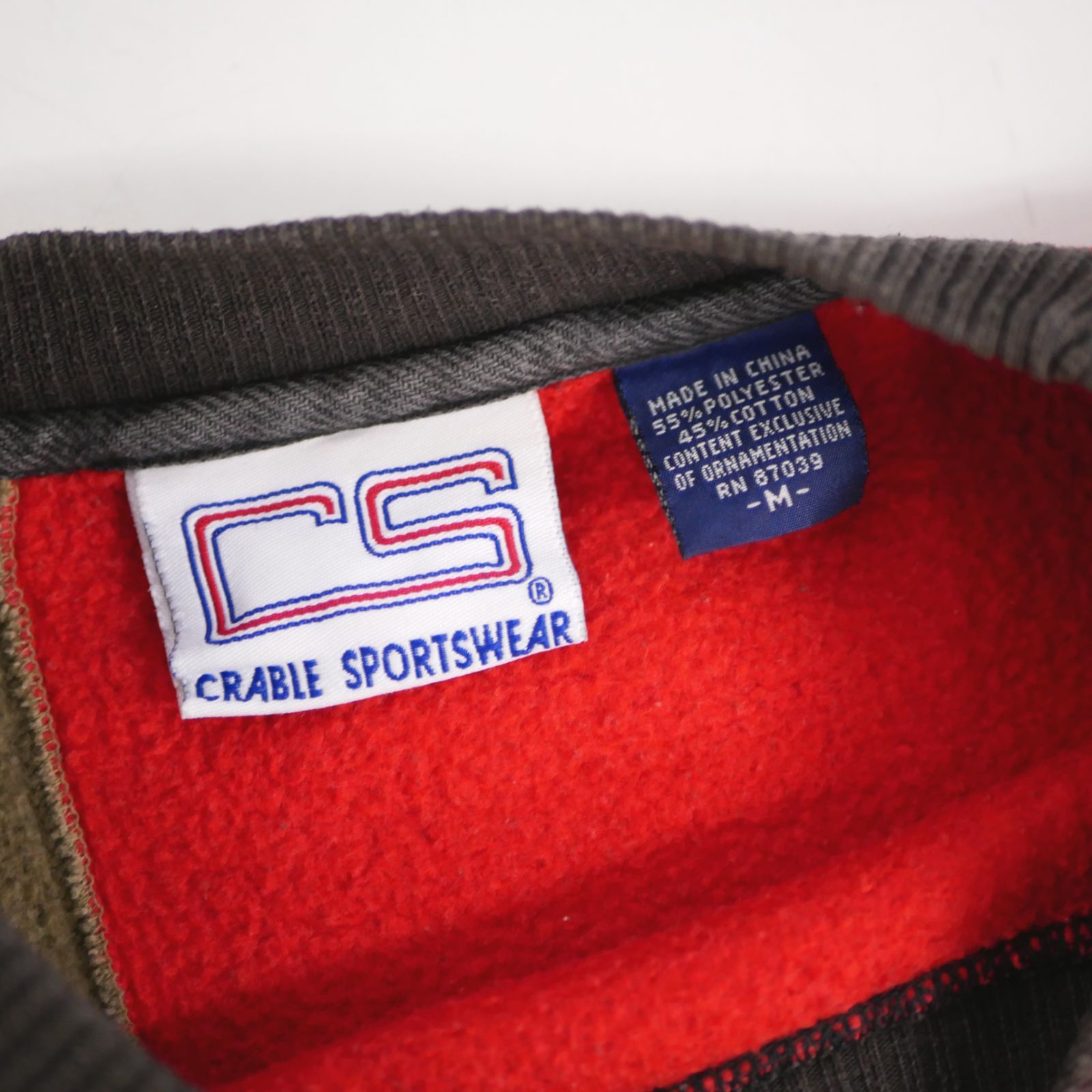 CRABLE SPORTSWEAR スウェット M メンズ マルチカラー 古着 - メルカリ