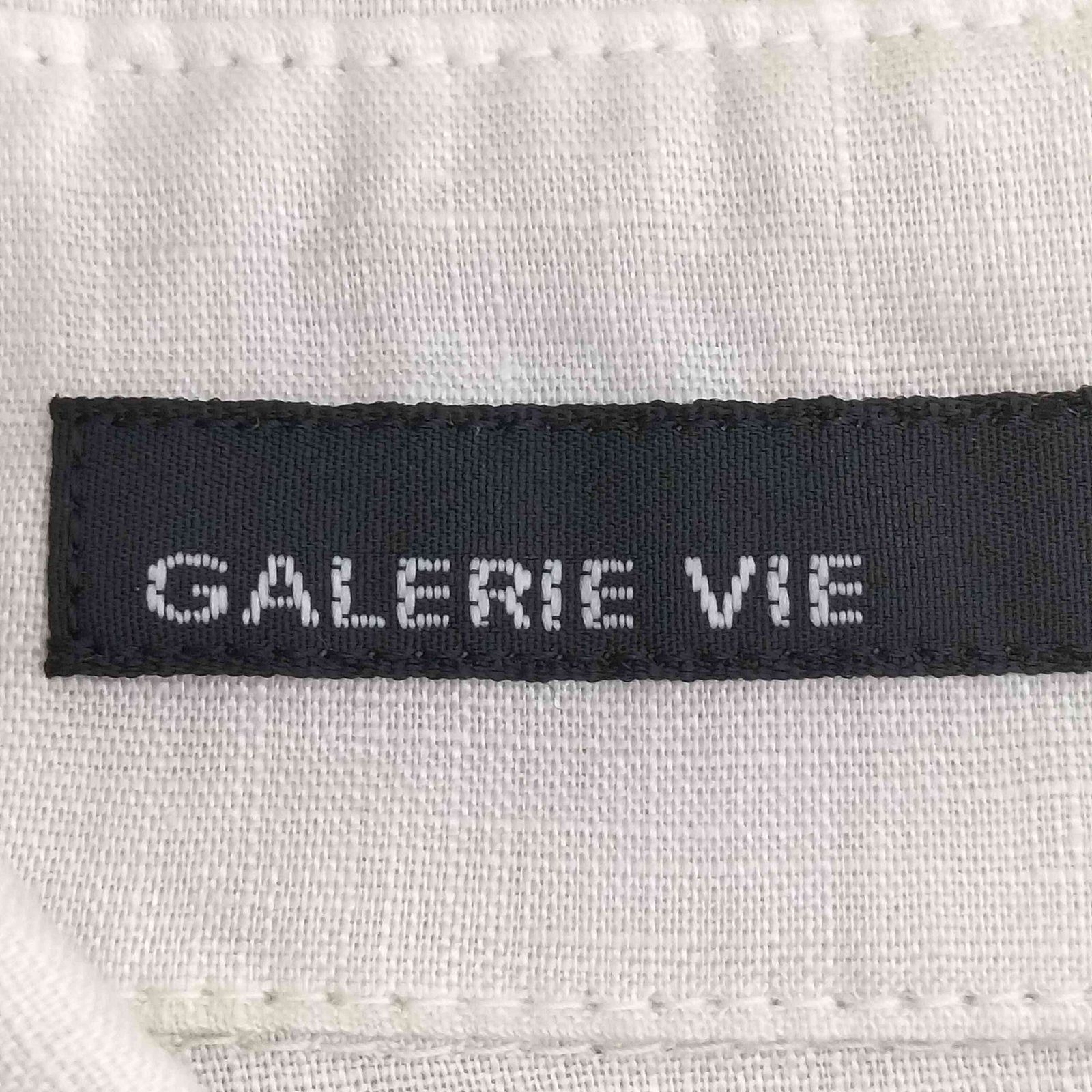 GALERIE VIE カジュアルシャツ レディース ギャラリーヴィー 中古　古着 GALERIE VIE - GALERIE VIE ギャラリーヴィー ブラウス M 白