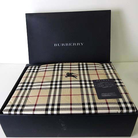 バーバリー BURBERRY ダウンケット 羽毛肌掛け ふとん 布団