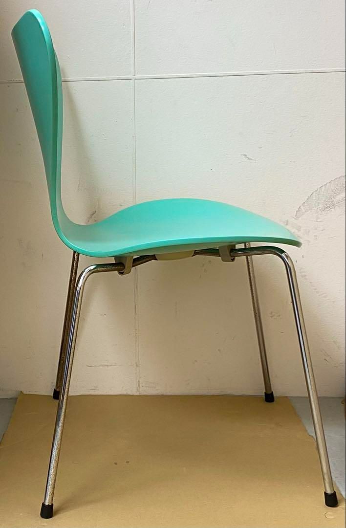 Fritz Hansen フリッツハンセン セブンチェア 1996年製 空色 - メルカリ