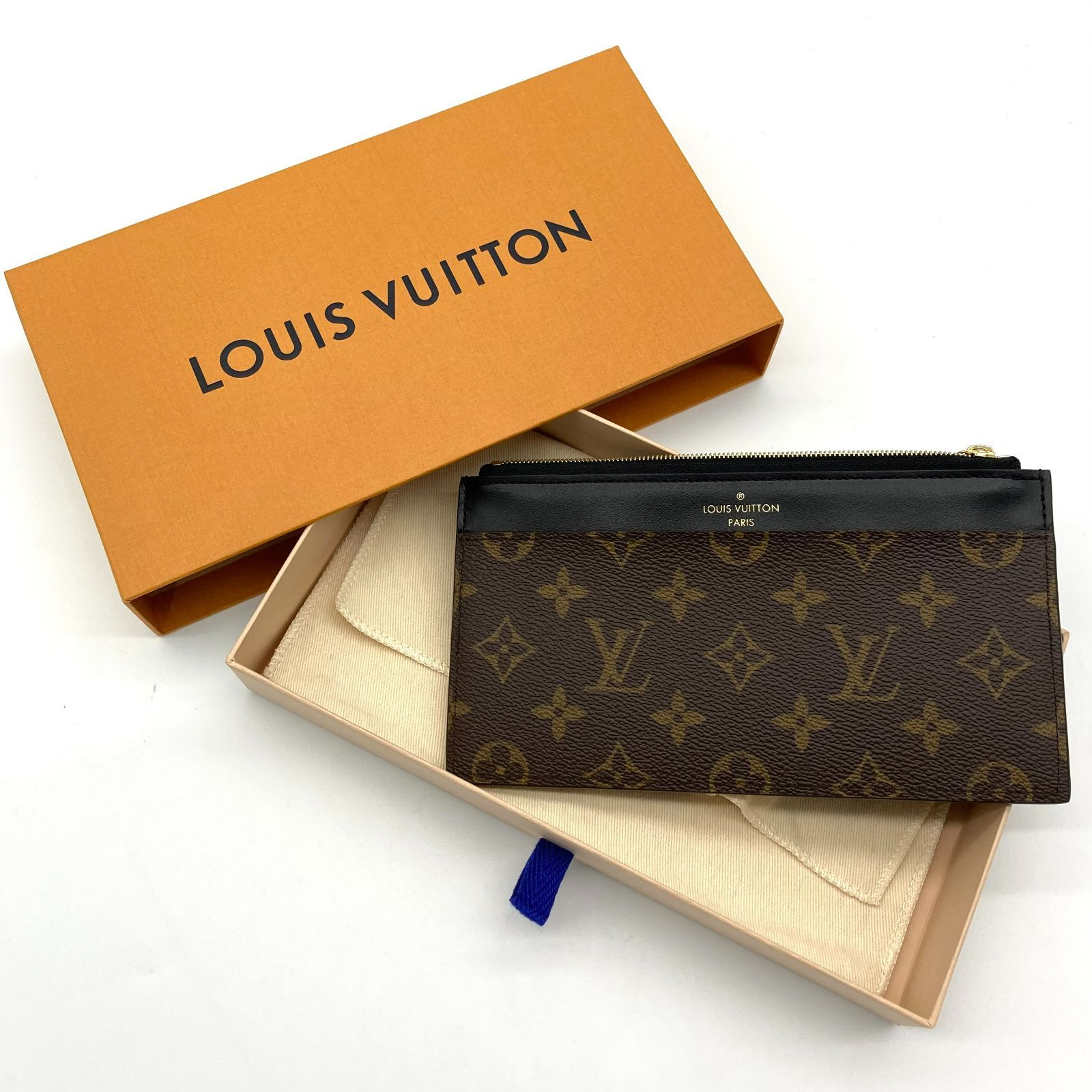 ▽【箱付き】LOUIS VUITTON/ルイヴィトン スリム パース