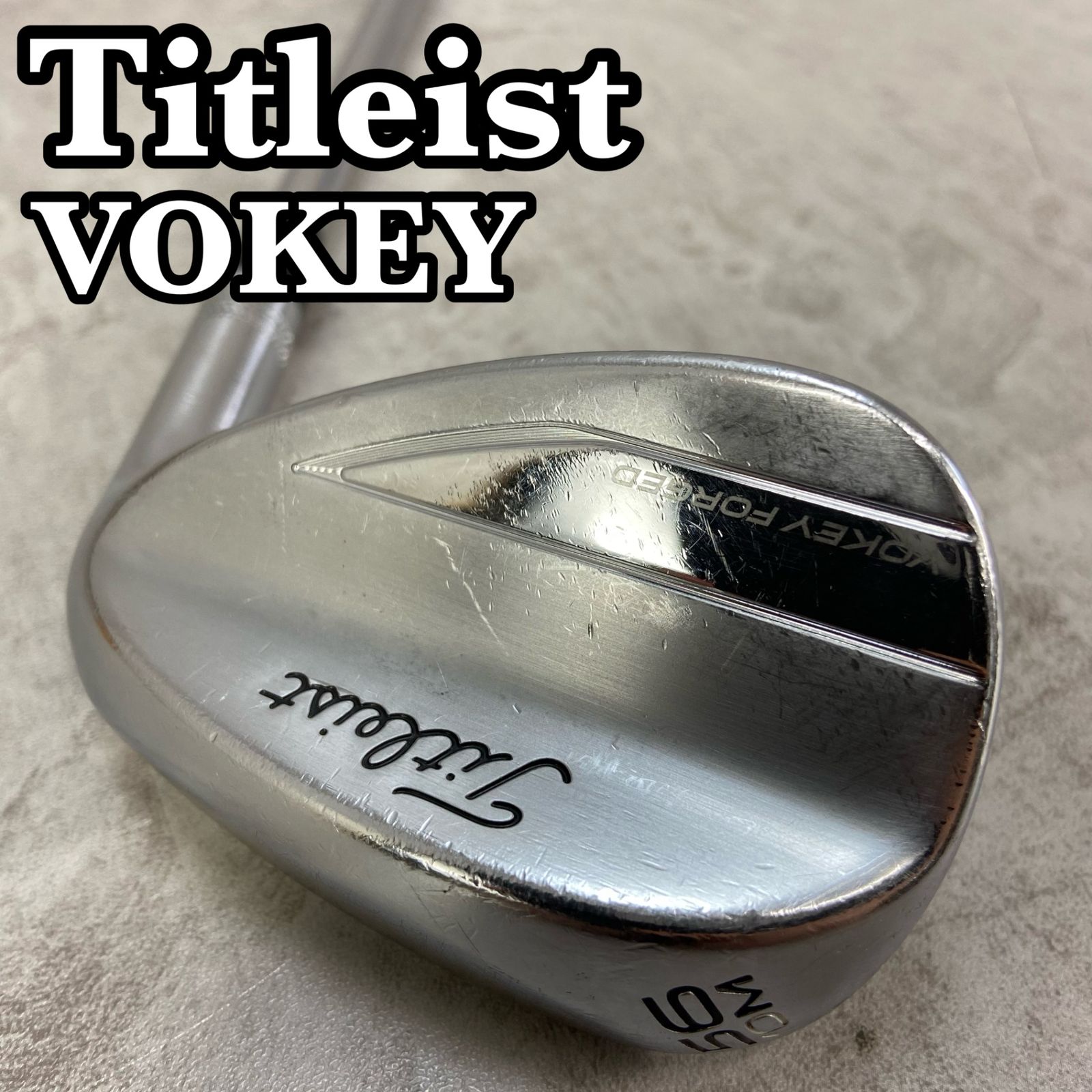 Titleist　タイトリスト　VOKEY　DESIGN　ボーケイデザイン　2019年　メンズゴルフ　サンドウェッジ　SW　56°　スチール　右利き用　 D-3