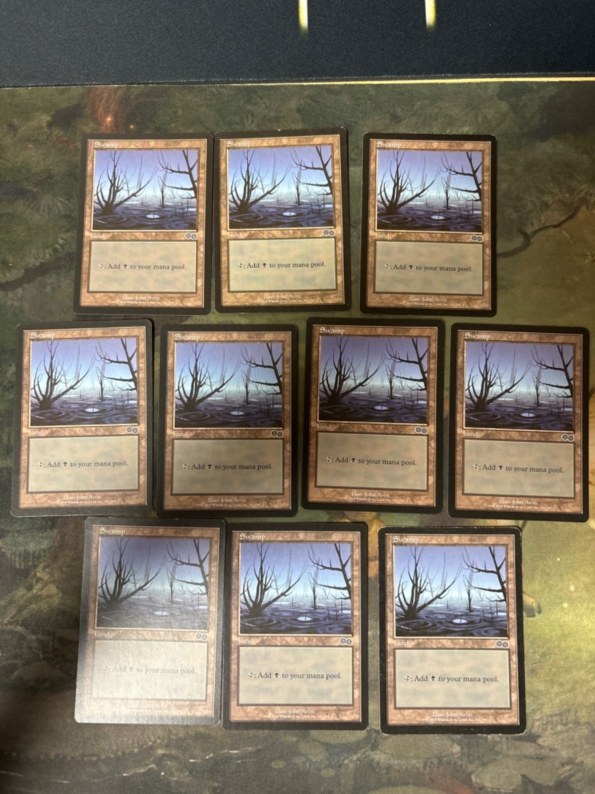 MTG　エラーカード　枠ズレ　ウルザズ・サーガ　英語版　基本土地　白属性 ウルザズ・サーガ｜カードギャラリー｜マジック：ザ
