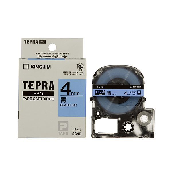 (まとめ) キングジム テプラ PRO テープカートリッジ 強粘着 6mm 白／黒文字 SS6KW 1個 〔×10セット〕 代引不可 まとめ） キングジム テプラ PRO テープカートリッジ 強粘着 9mm 透明